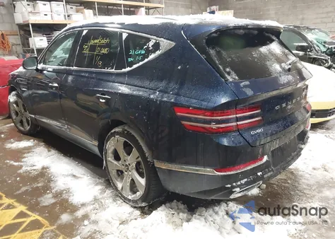 2021 Genesis Gv80 3.5T Awd from USA, damaged, VIN KMUHCESC5MU046871